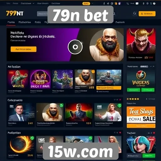 Facilidade de navegação no site 79n bet